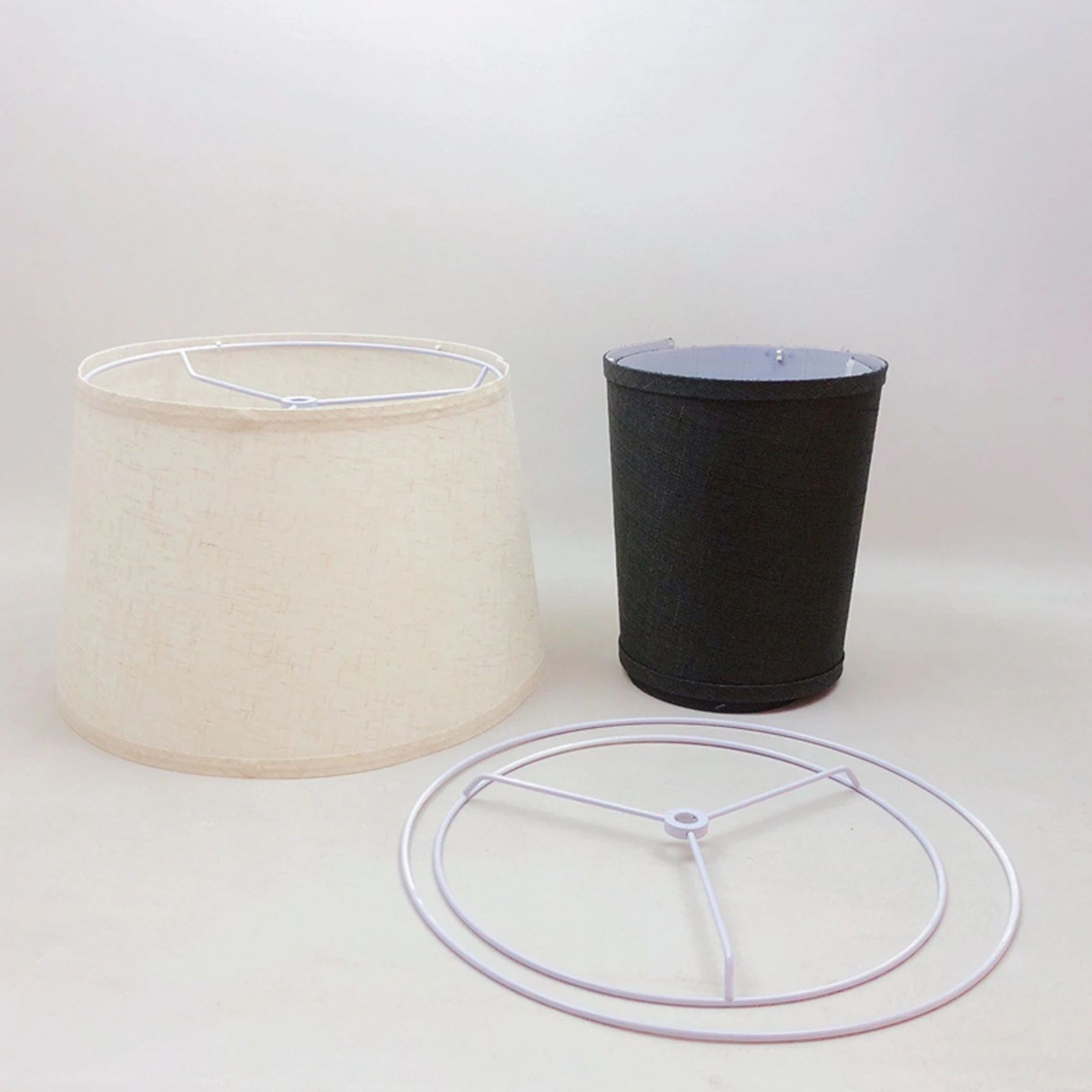 عاكس الضوء على الأرض قابل للإزالة وقابل للطي من الكتان عاكس الضوء ملحقات مصابيح الطاولة محلية الصنع لطاولة ضوء الأرضية بجانب السرير #5