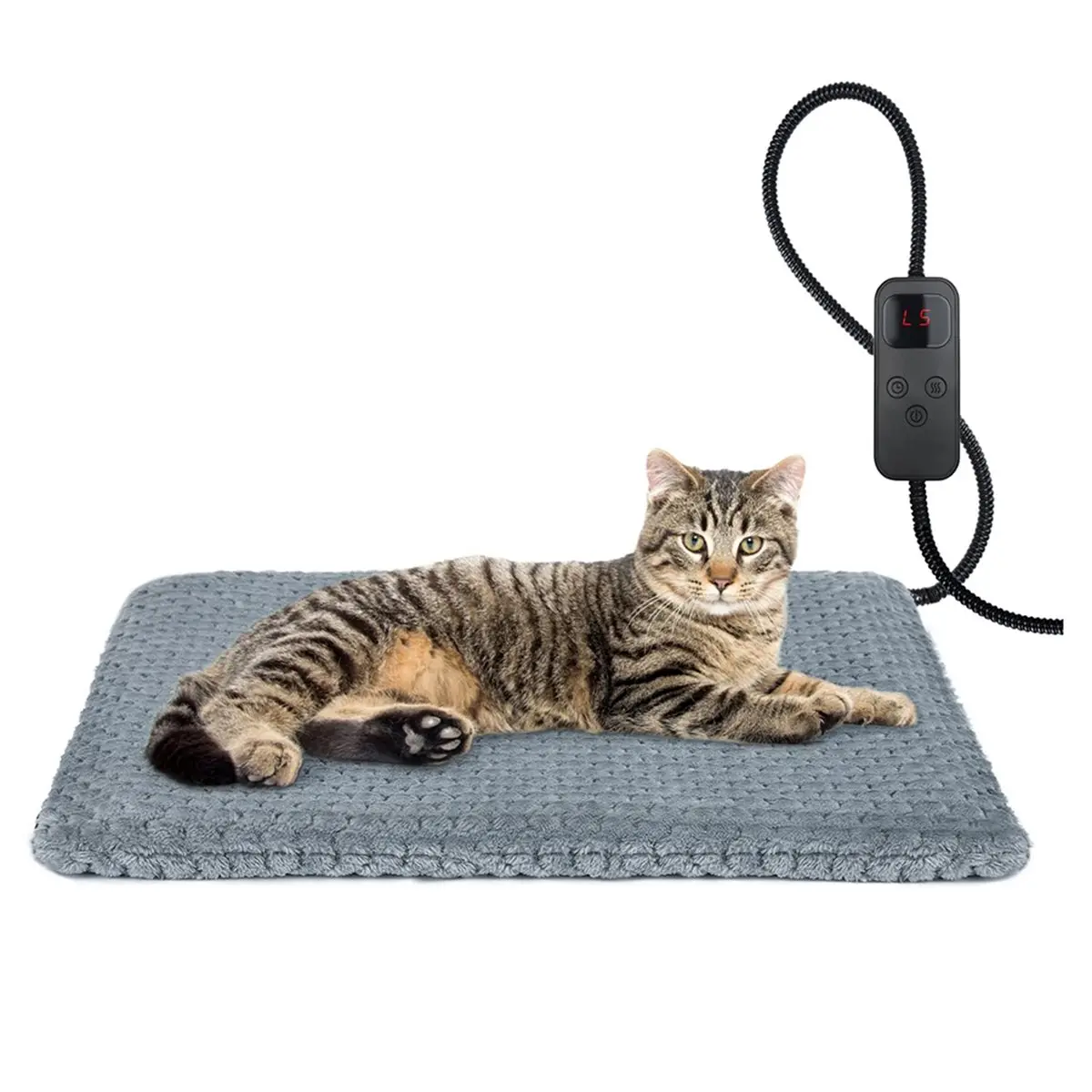 DT451 STOCK-Heated Cat Bed Waterproof Adjustable Temperature Dog Cat Heating Pad Pet Heating Pad for Cats Dogs Electric Pads