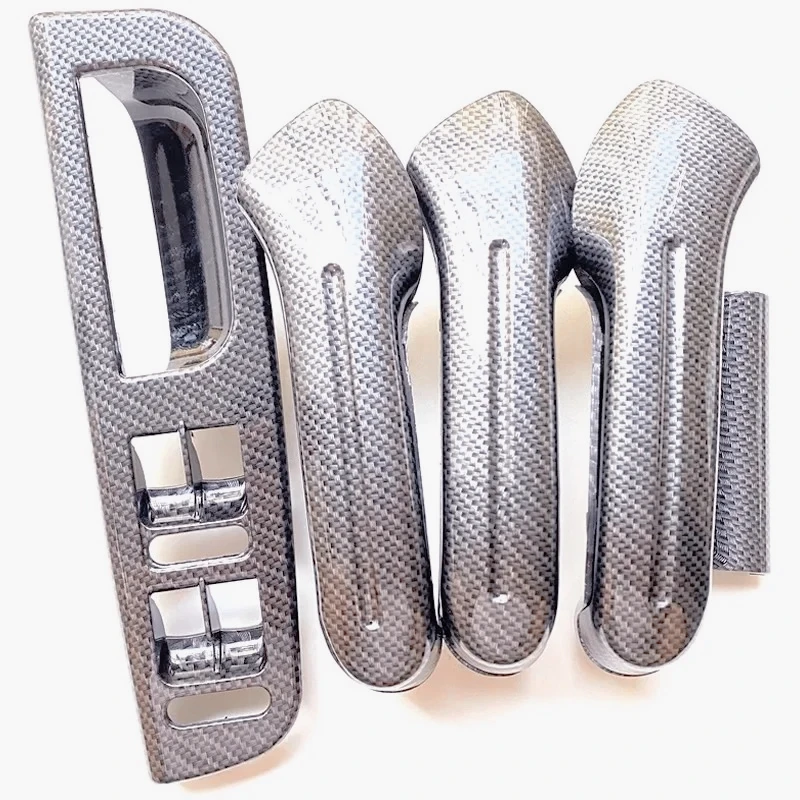 

Carbon Fiber Style Interior Grab Handle Inside Handle Door Cover Frame For VW Bora Golf 4 MK4 /Jetta 1999-2004 1J0867171A