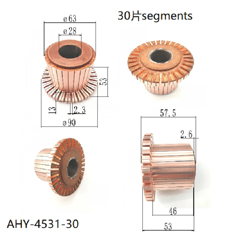 63*28*53*30P Commutator Ahy-4531-30