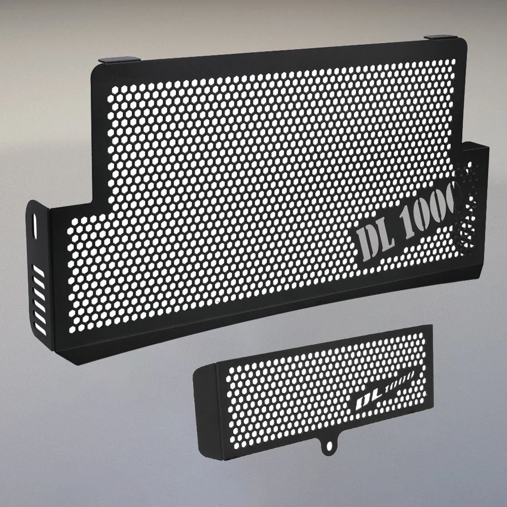 

DL 1000 Parts For SUZUKI DL1000 VStrom 1000 V-Strom Radiator Grille Oil Cooler Guard Protection Grill Cover 2004 2005 2006 2007