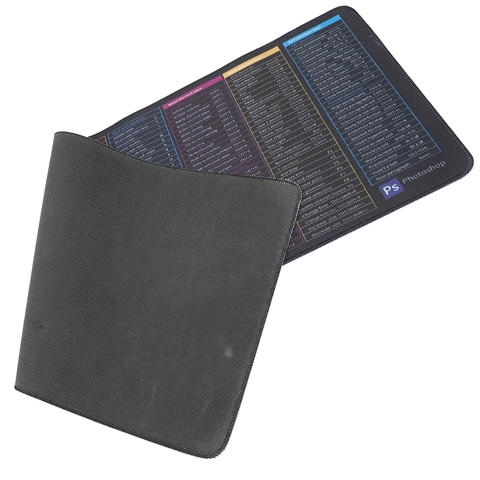 

s English Keys Mouse Pad 300x800x3mm Anti skid Anti Skid Desk Mousepad Desk Mat For Office Gaming Non slip Keyboard