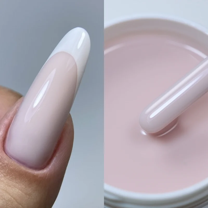 MSHARE Flüssiges Acrylgel Acrygel TPO Free Builder Nagelgel für Nägel Verlängerung Bau Selbstniveau Soak Off UV LED Gel Jar