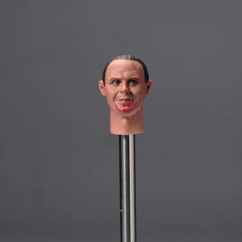 

1/12 Male Anthony Hopkins Hannibal Head Sculpt Fit 6" Figure Soldier Body Model