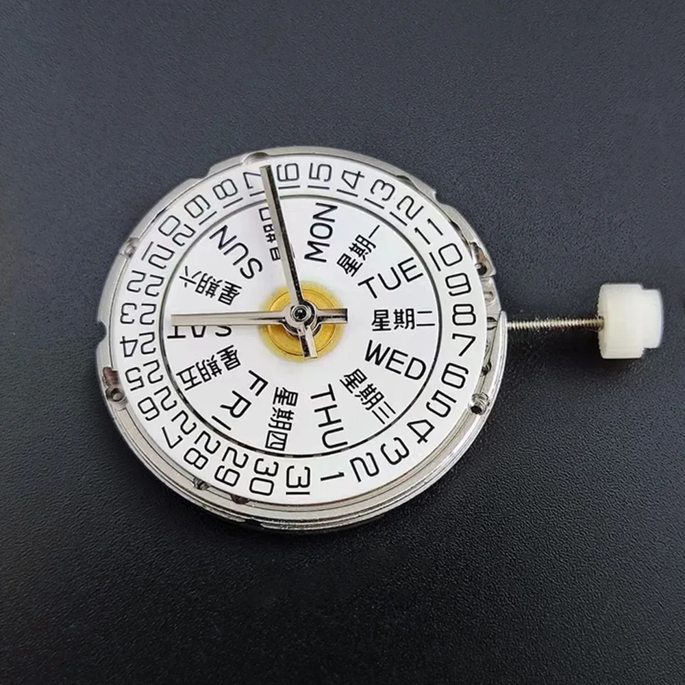 Original High Accuracy Silver Seagull Automatic Mechanical Watch Movement 2836-2 Day/Date Tianjin Made Replacements ETA 2836