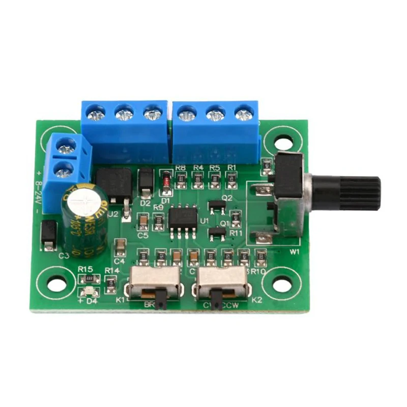 B*DC 8V-24V Brushless DC Motor Driver Controller Board PWM Driver Fan Motor Speed Governor Forward And Backward Control 18KHz
