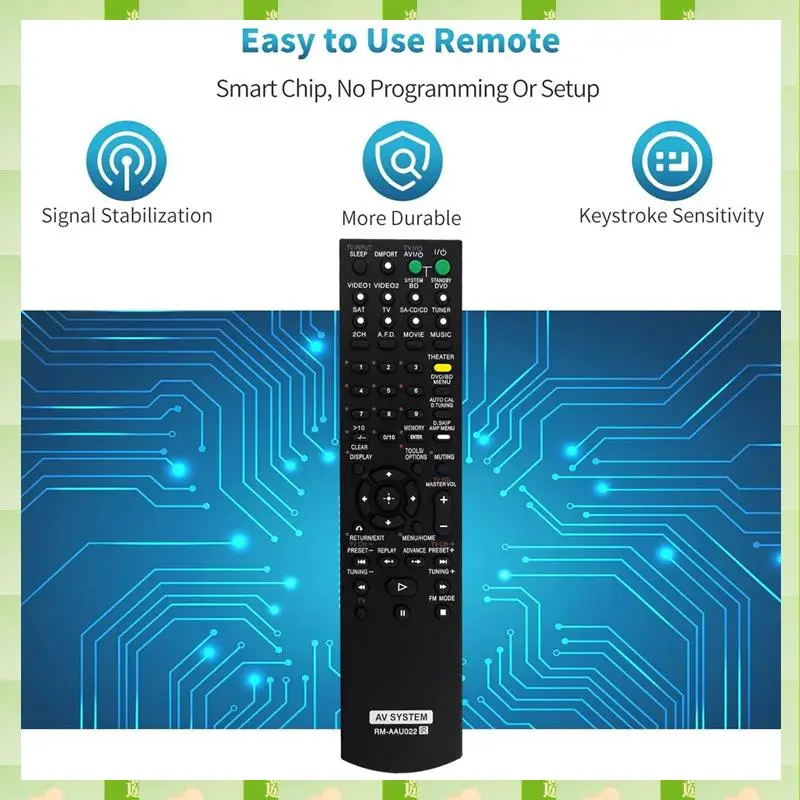 2025 RM-AAU022 أجزاء عن بعد لسوني نظام المسرح المنزلي STR-DG520 STRKM7500 HTDDWG700 HT-SF2300 STR-KS2300 HT-SS2300RM-AAU022 #4