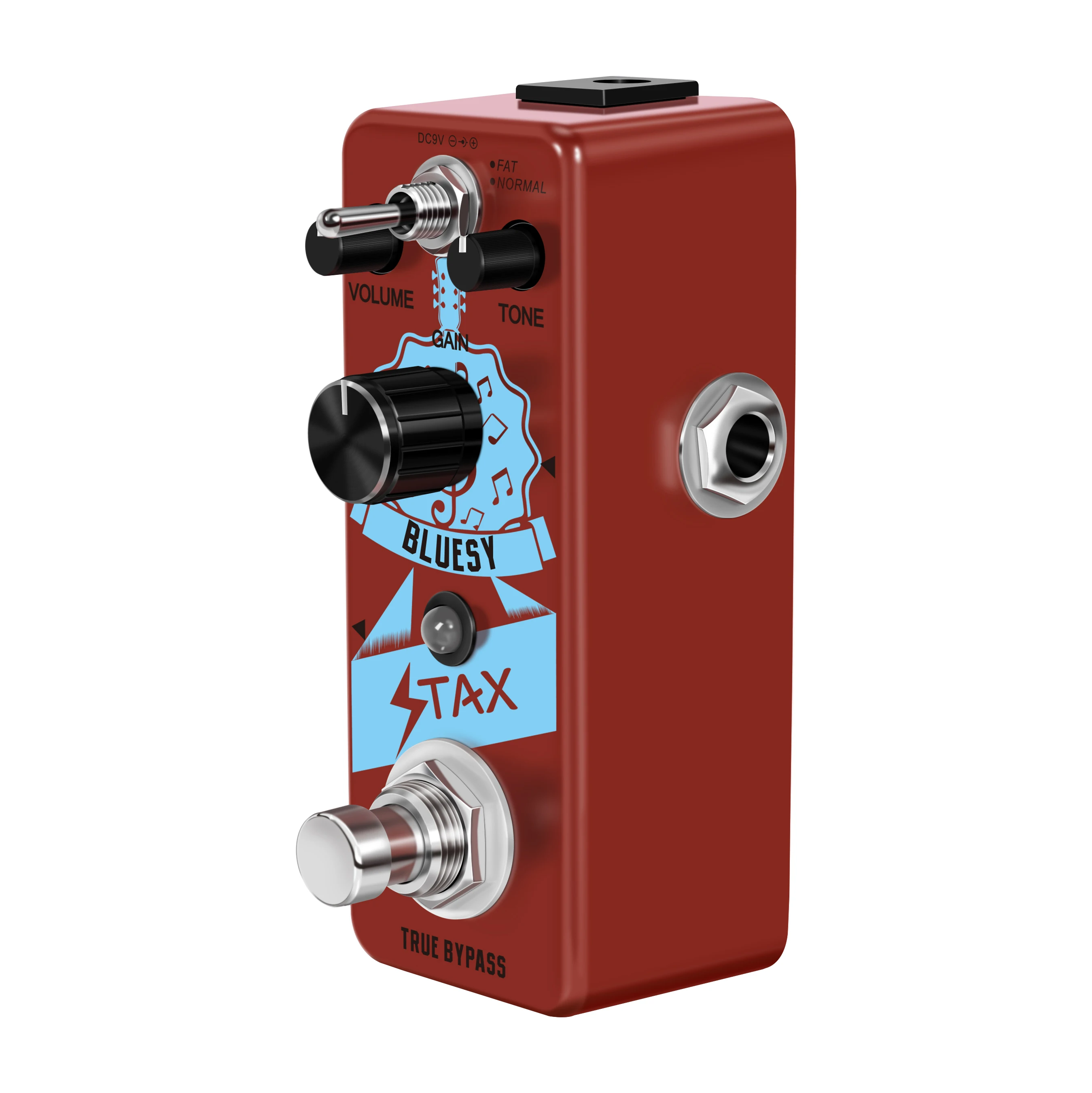 Stax LEF-321 Bluesy Blues Overdrive Guitar Effect Pedal Aluminum Alloy Shell True Bypass Guitar Parts & Accessories