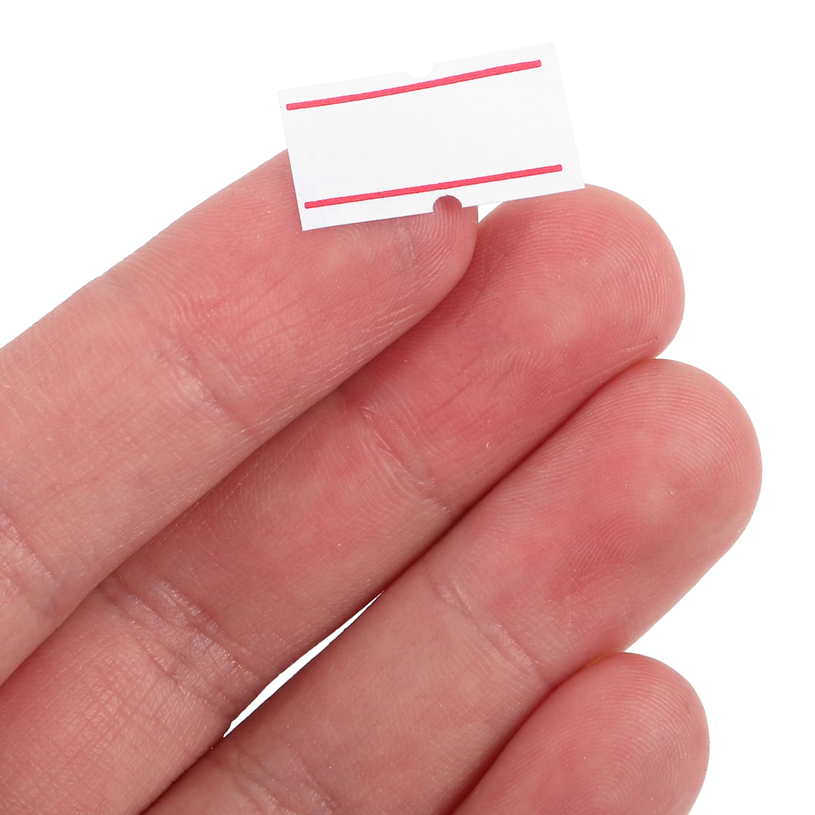 

30 Rolls Self Adhesive Price Label Sticker White 5000 Pieces Double Supermarket Files Folder Tag Price Marker Label