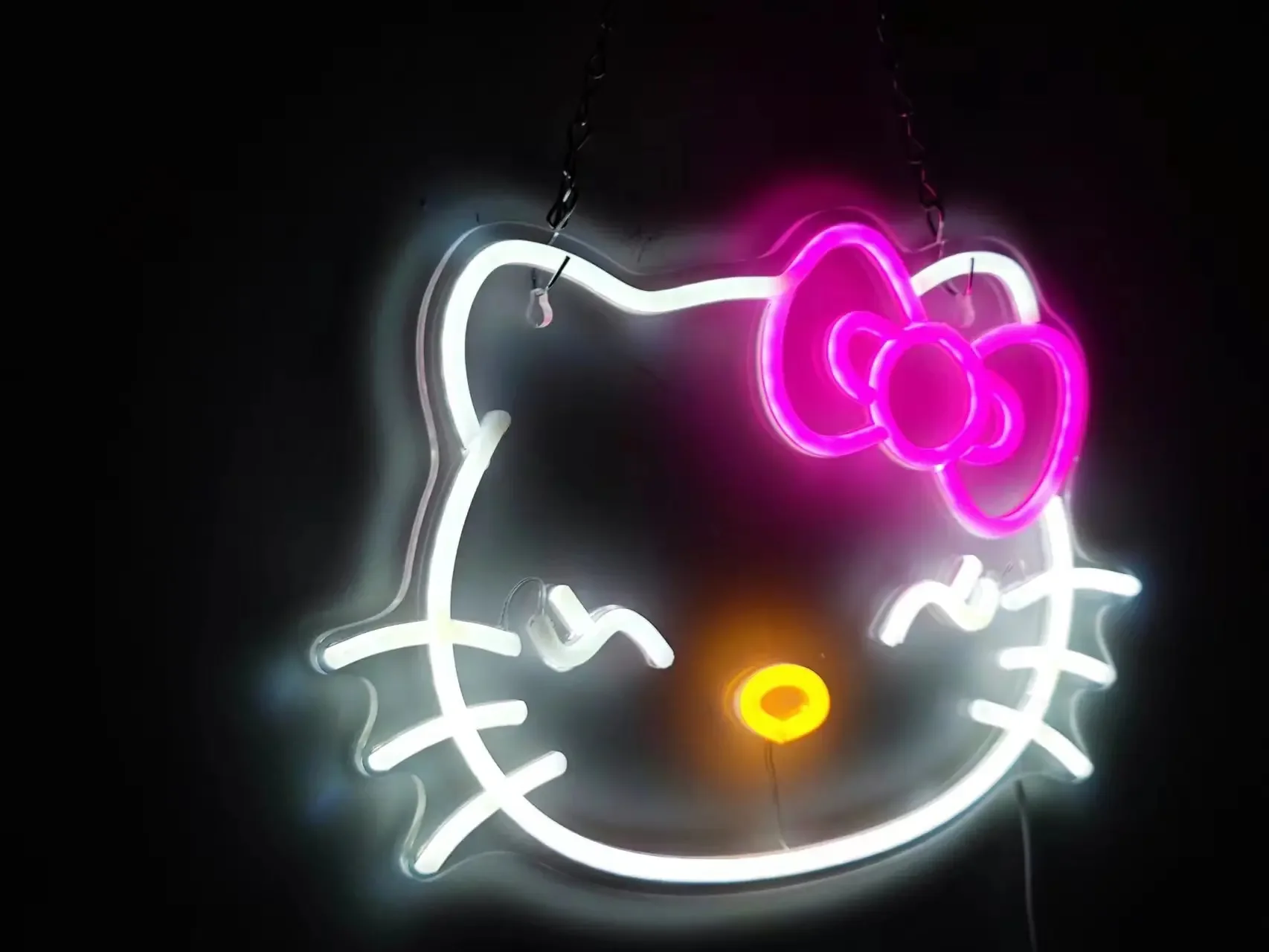 Hello Kiity anime Led Night Lights Neon Light Holiday lighting