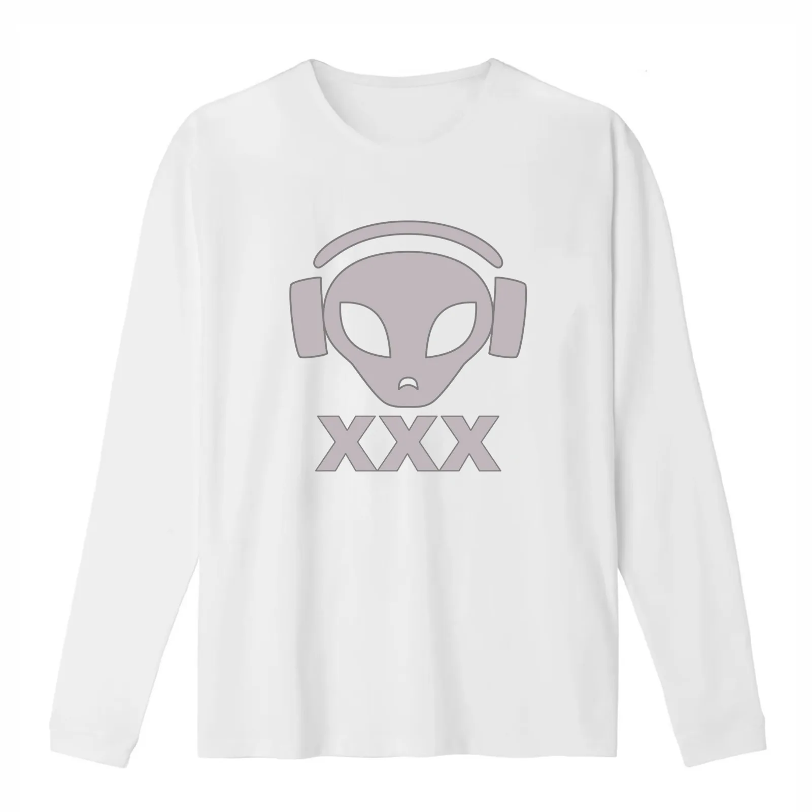 Watase Kiui (Yoru no Kurage wa Oyogenai) Alien with Headphones T-Shirt Summer Casual Cotton Tee Oversized Streetwear Tops
