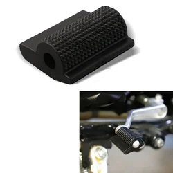 Universal Motorcycle Shift Gear Lever Pad Pedal Rubber Cover Protector Motorbike Shoe Case Red Black Accessories For Honda