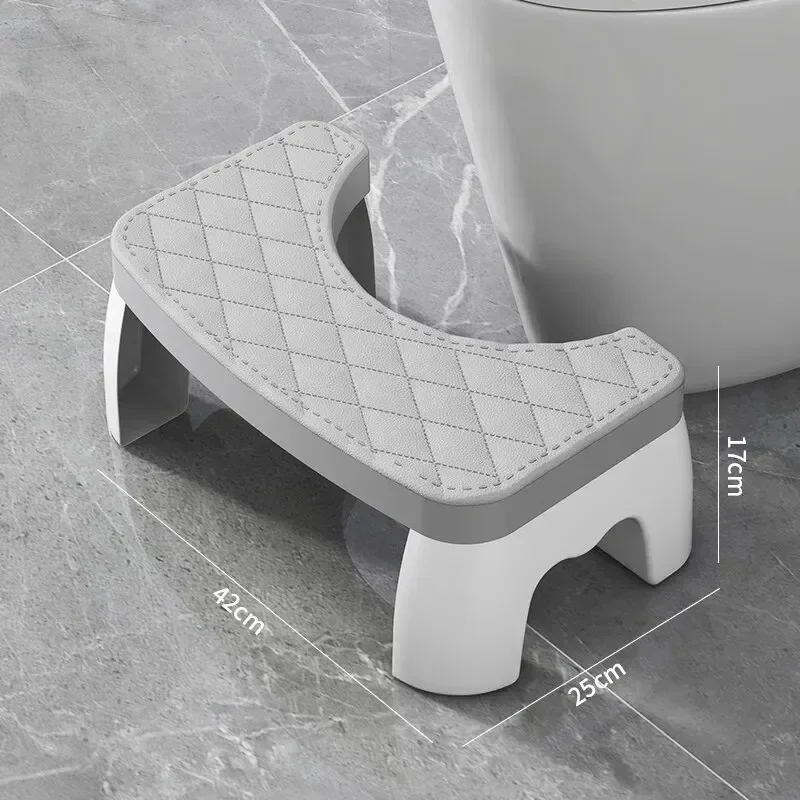 Toilet Squat Stool Removable Non-slip Toilet Seat Stool Portable Squat Stool Home Adult Bathroom Accessories 1 PCS