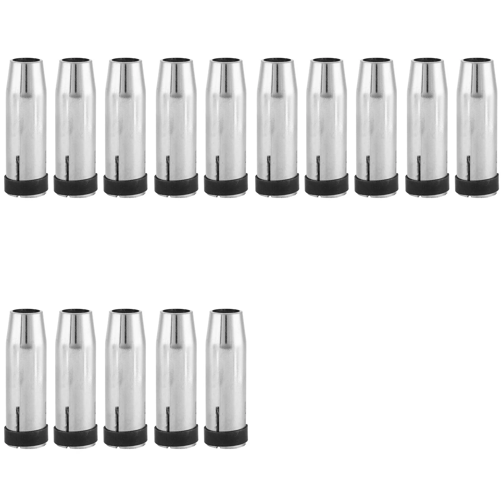 LICE-15Pcs Gas Nozzle Replacement Parts For MB 24KD MIG Welding Torch