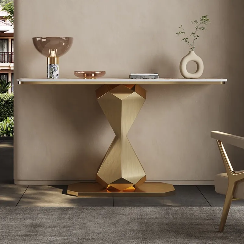 منصة مدخل فاخرة خفيفة على شكل ماسي، حديثة وبسيطة، مدخل منزلي، باب مدخل فني، طاولة مدخل