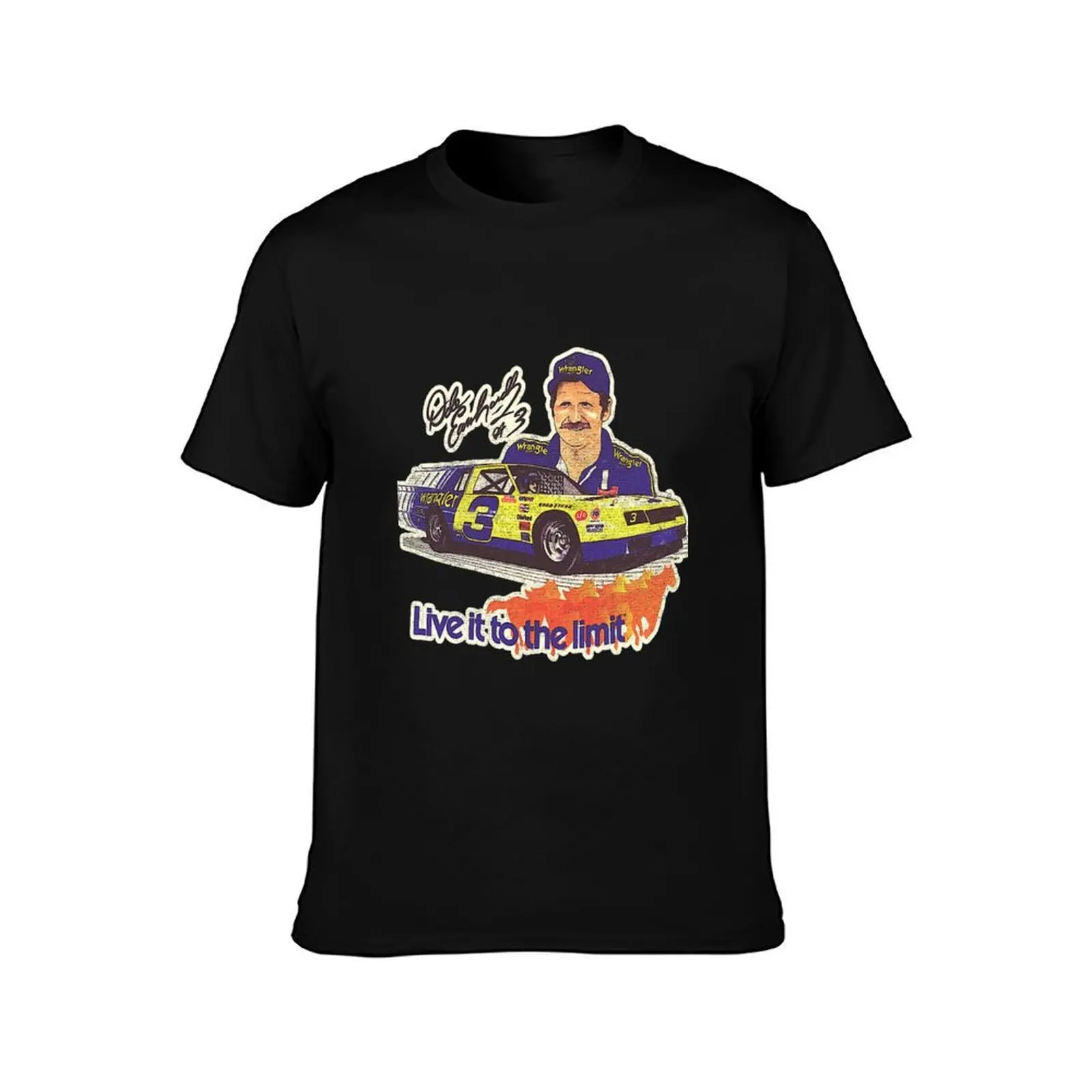 Earnhardt Wrangler [Vintage Distressed] T-Shirt Holiday Simple Tee Shirt