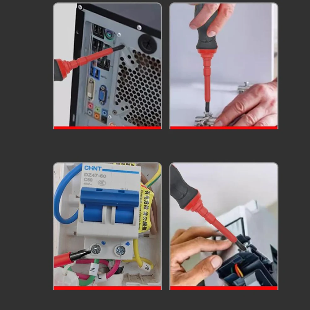 31 In 1 Insulated Electrician Screwdriver Set With Voltage Tester And Magnetizer For Home Appliance Repair Hand Tools