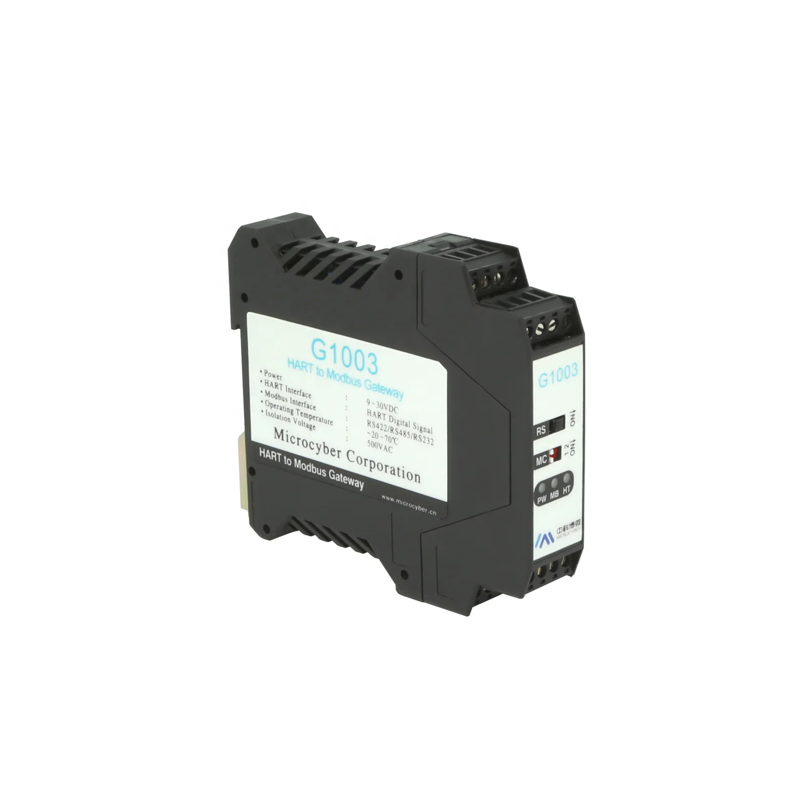 

4-20mA HART protocol devices connect to Modbus RTU protocol converter