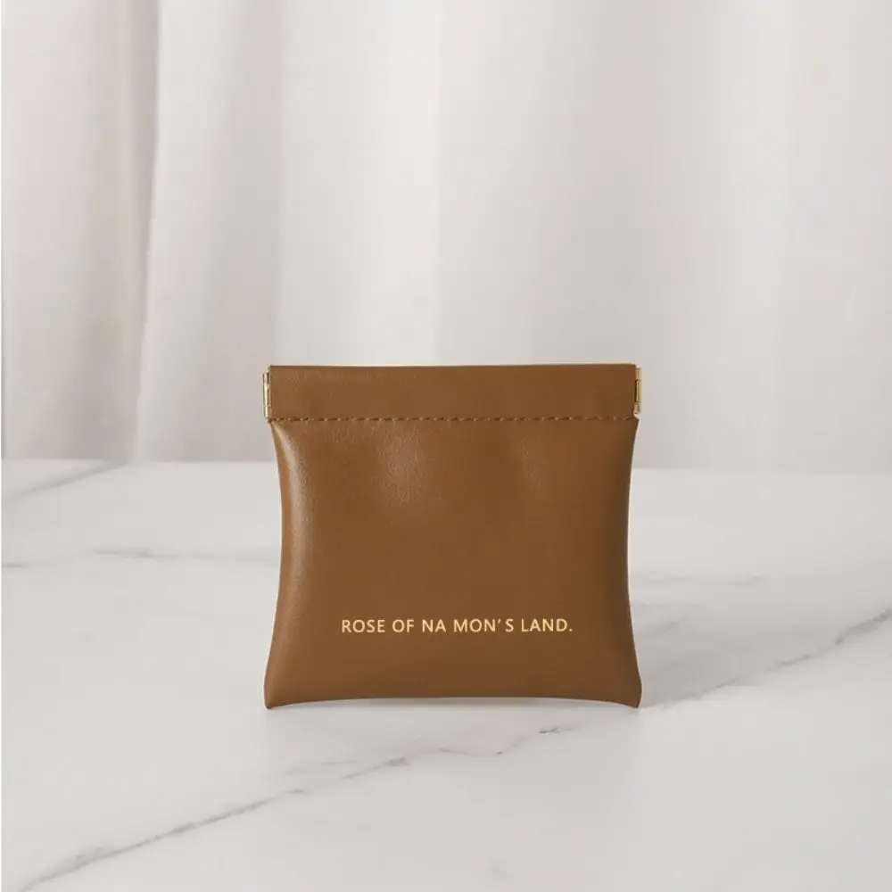 

Fashion Simple Lipstick Makeup Bag Portable Mini Cosmetic Organizer Pouch PU Travel Jewelry Handbag for Women Girls