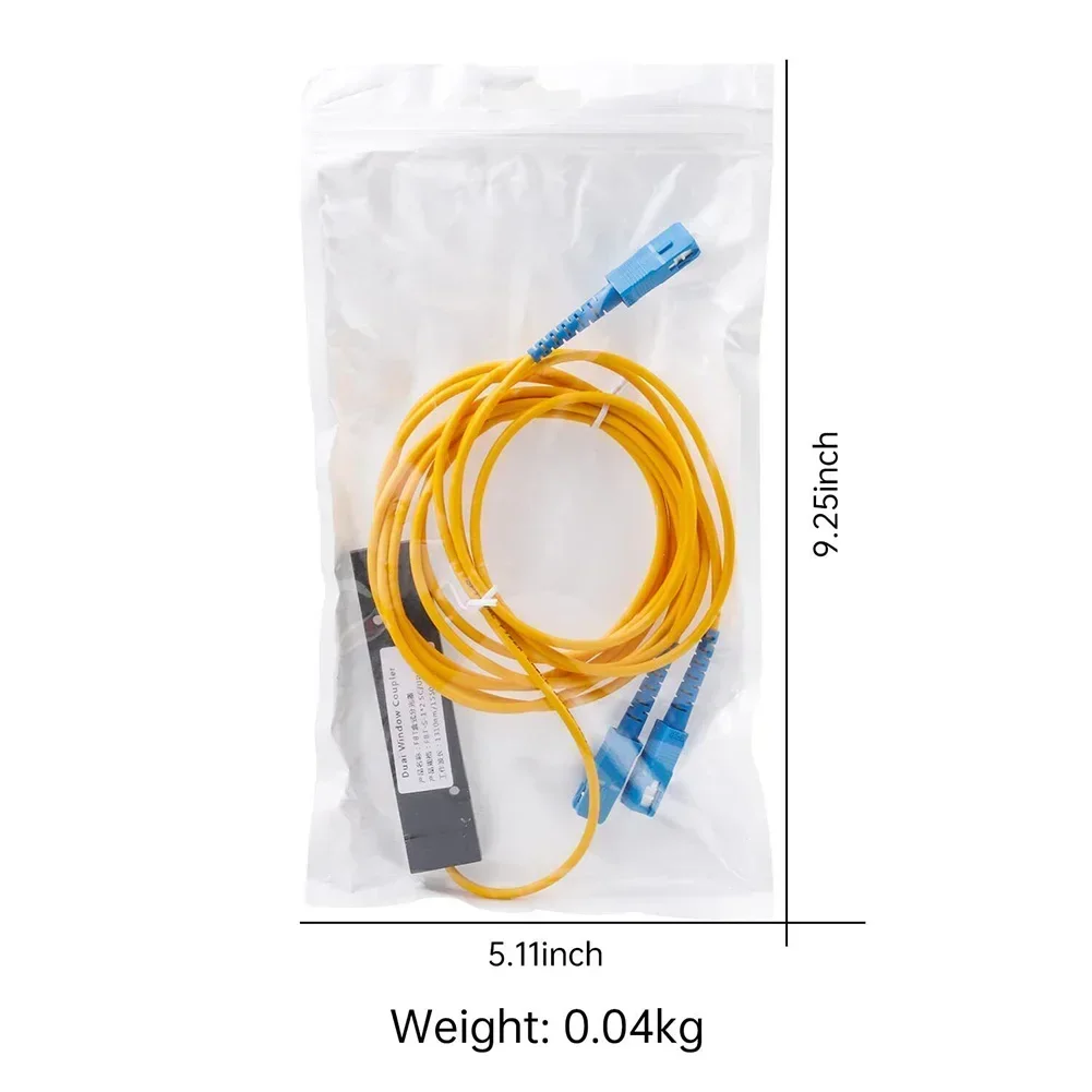 Singlemode SC/APC Male To LC/APC Female 9/125um Optical Fiber Splitter Pigtail Type 1/2 Optical Splitter Junction Box