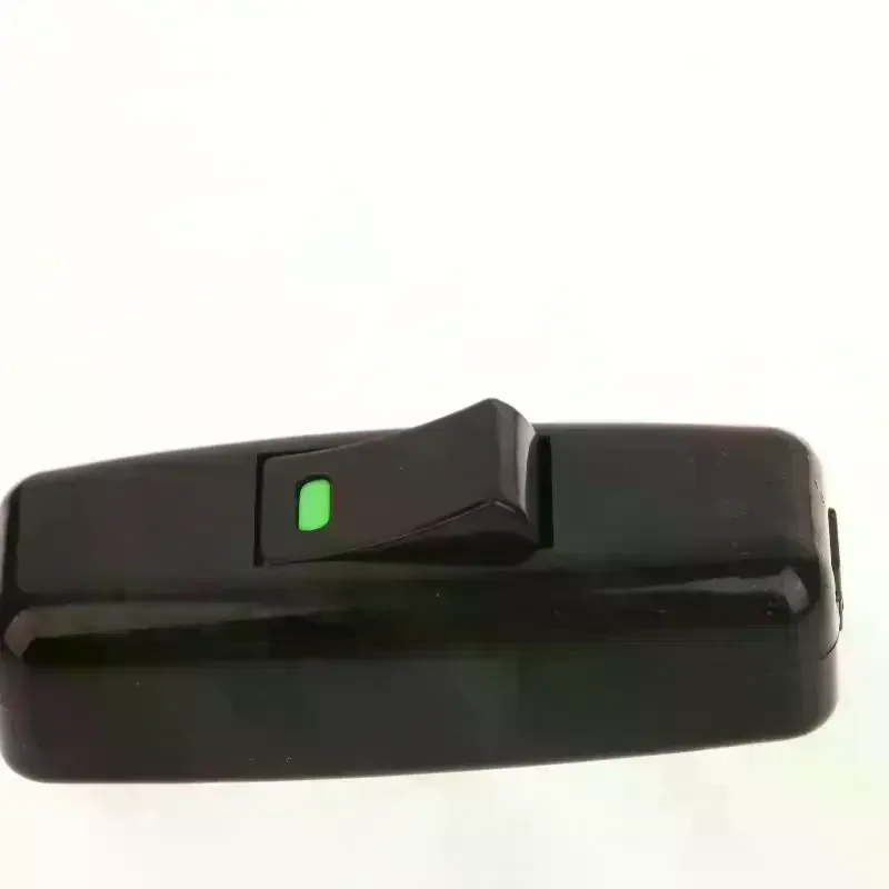 

1/5 шт. классические черные линейные переключатели настольных ламп для домашнего освещения, переключатель в форме лодки, провода, кабельные переключатели, электрические аксессуары