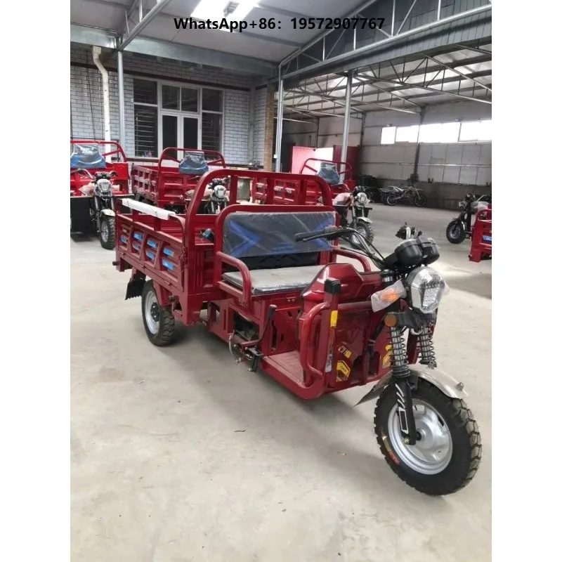 China Pure Electric 60V 72V Electric Tricycles 3 Wheel for Sale