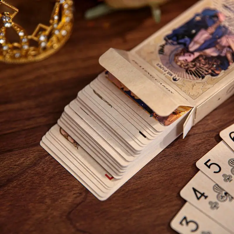 High-quality poker cards, retro-style game cards, for leisure and entertainment, stress relief, and gatherings with friends. view 2