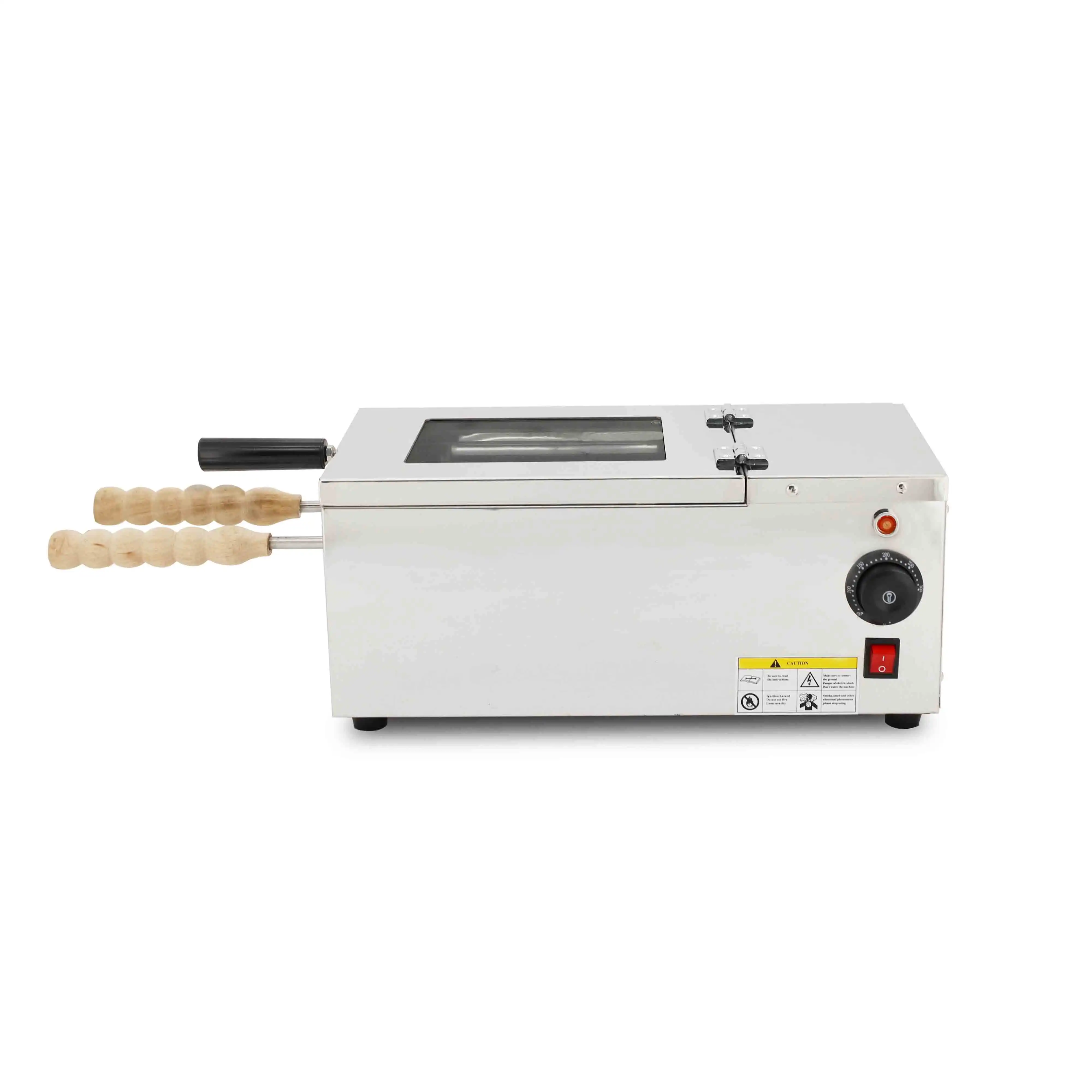 Commerciële Hongaarse Stijl Kurtos Kalacs Schoorsteen Cake Grill Oven Roterende Bakmachine voor Authentiek Straatvoedsel