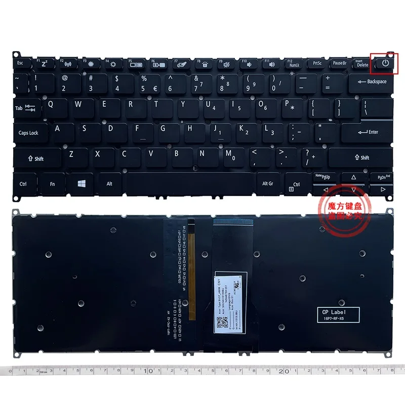 New US Keyboard Backlight for ACER N19H3 N19H4 SF314-58 N20C12 Laptop Keyboard