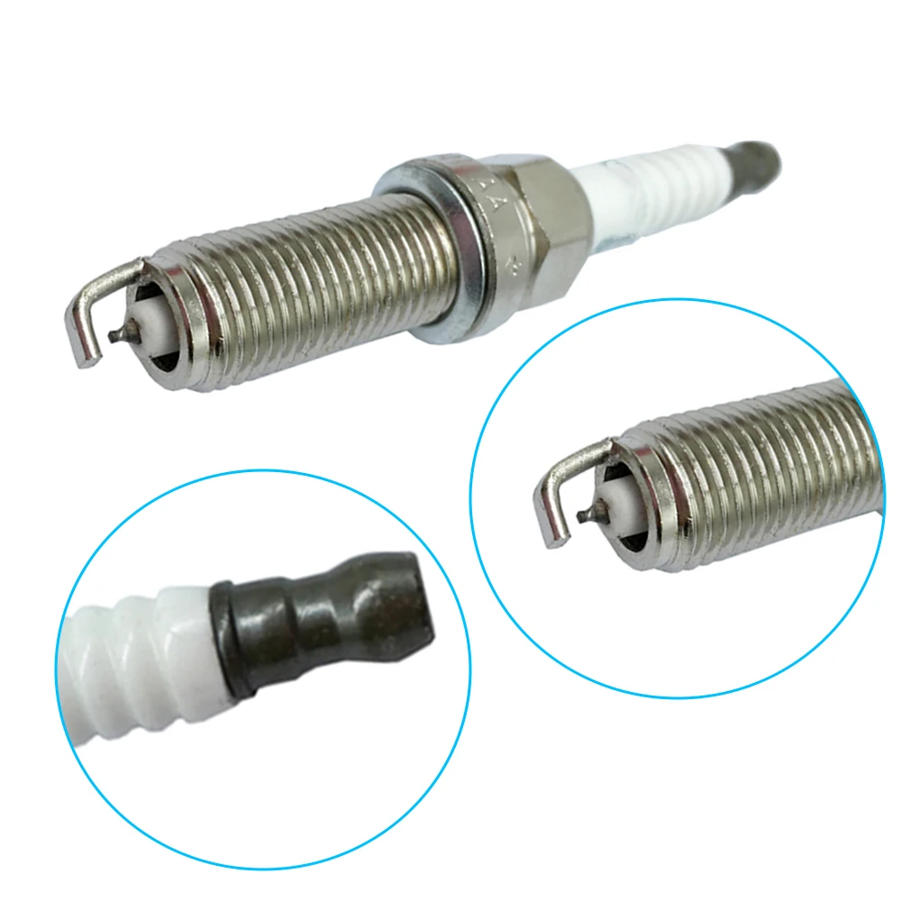 4 pcs Spark Plugs 90919-01275 For Mazda 3 6 CX-3 CX-5 Nissan Sentra Frontier Toyota C-HR Prius Corolla Scion iQ Jaguar XF Lexus