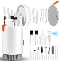 20 in 1 Keyboard Cleaning Brush Computer Earphone Cleaning tool keycap Puller Cleaner Kit for Camera Laptop Screen iPhone Airpod