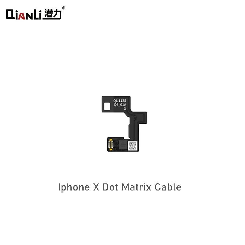 Qianli kabel z matrycą punktową do iphone'a X XS XR MAX 11 11pro 12 12pro projektor punktowy odczyt zapisu matryca punktowa ID naprawa Flex Cable