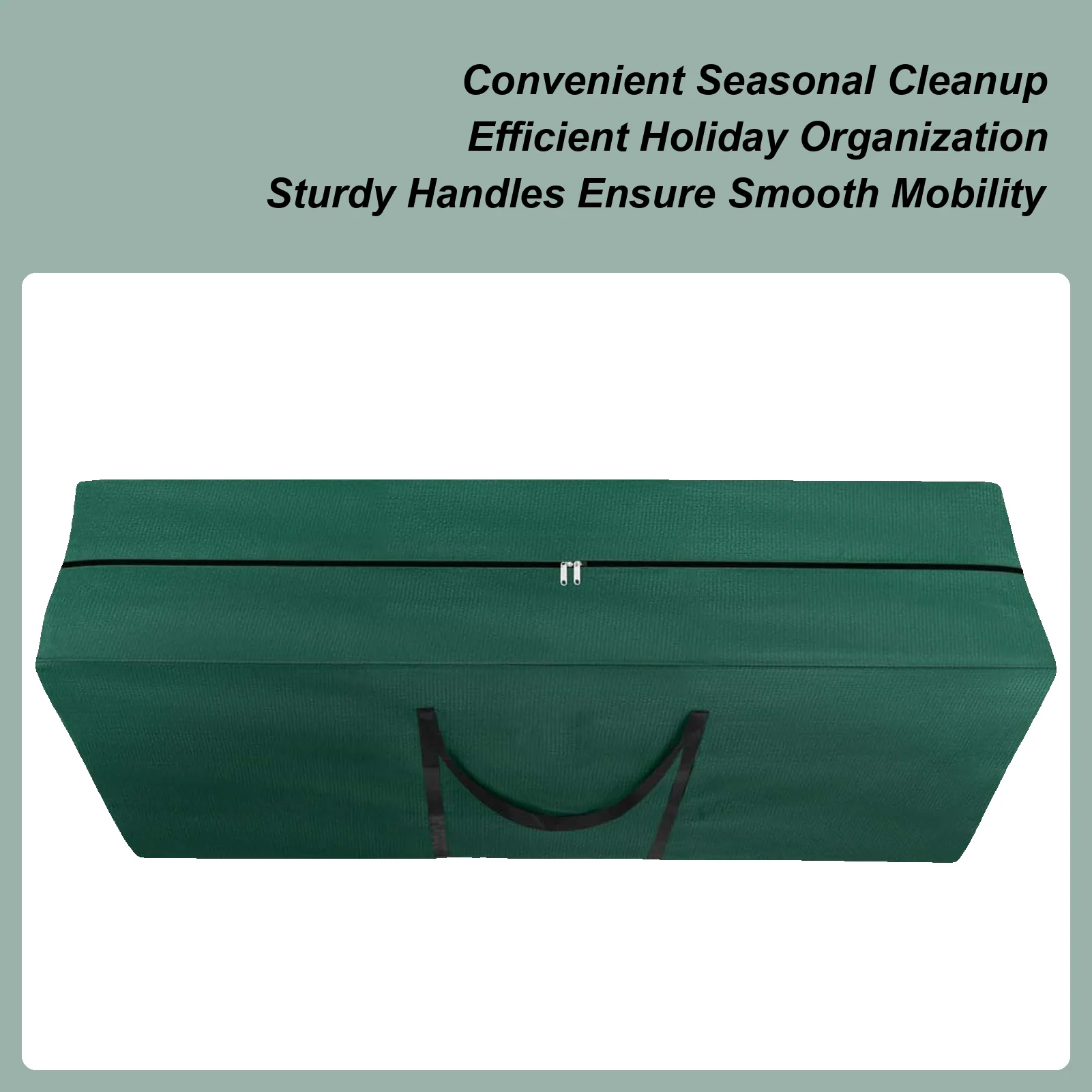 

Коробка для рождественской елки 7,5 дюймов, сумка-органайзер с усиленными ручками, сверхмощная сумка для рождественской елки для переезда, упаковки, кемпинга