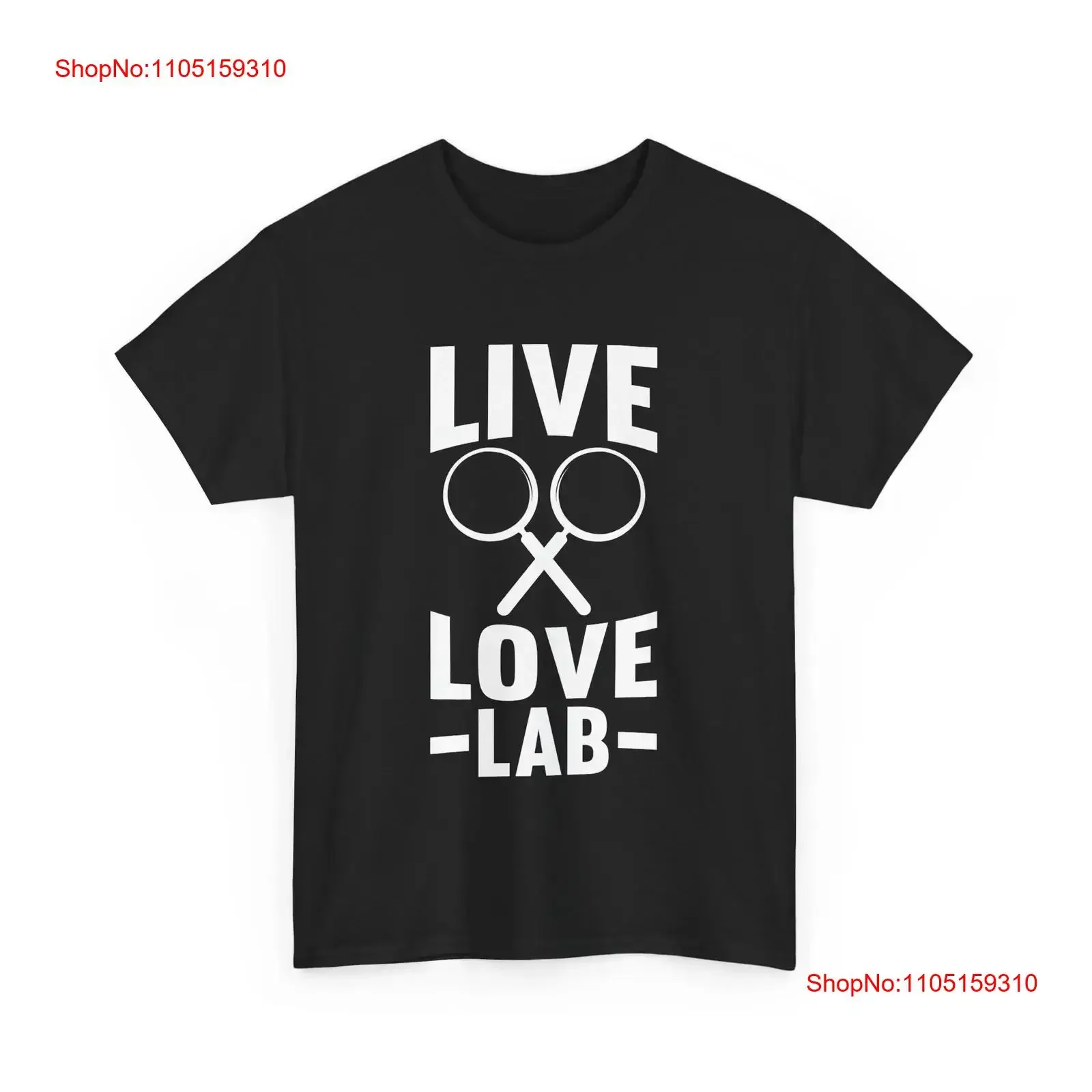 

Футболка Forensic Scientist Criminology Investigator Live Love Lab, винтажный стираный эластичный топ для повседневной носки, стильный