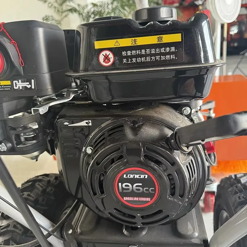 مبيعات الجملة الشتاء منفاخ الثلج مكنسة الثلج 6.5 حصان اليد دفع دليل بدء صغير بعجلات الطريق منفاخ الثلج #6