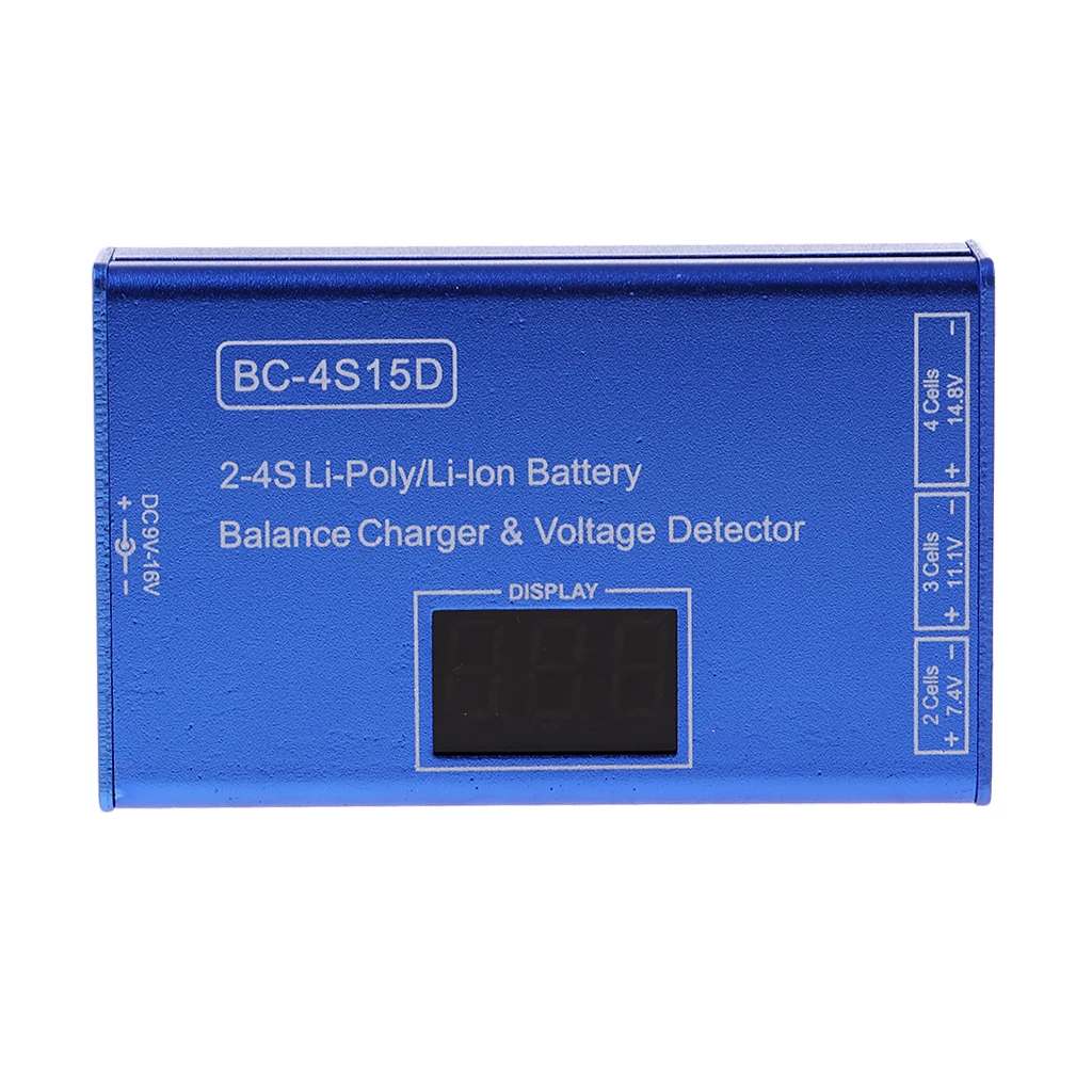 

RC Battery Charger Universal Type for 2S 3S 4S Lipo Lithium Battery Accurate Charging for Drone Use