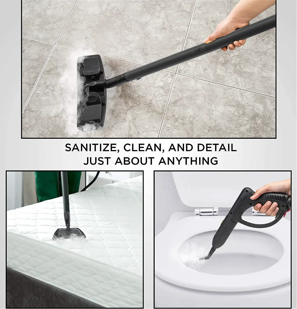 Factory Wholesale Electric Horizontal Steam Engine Range Hood Quick Cleaning Machine Home 1200W Carpet Sofa Cleaner