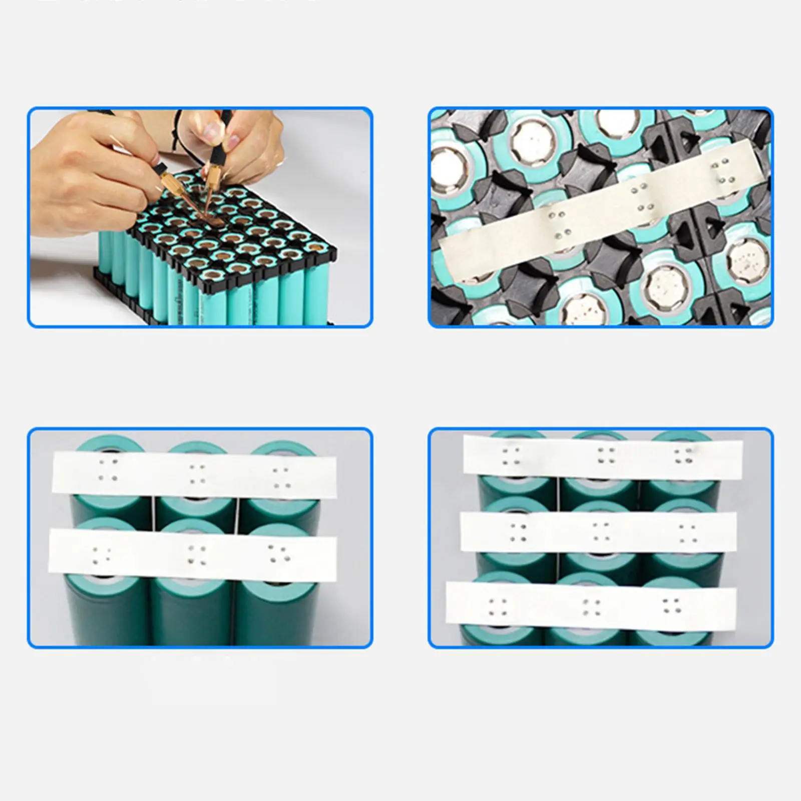 Handheld Spots Welder ABS Plastic Accurate Welding Device for 18650 Battery Strips Portable Electric Welding Machine
