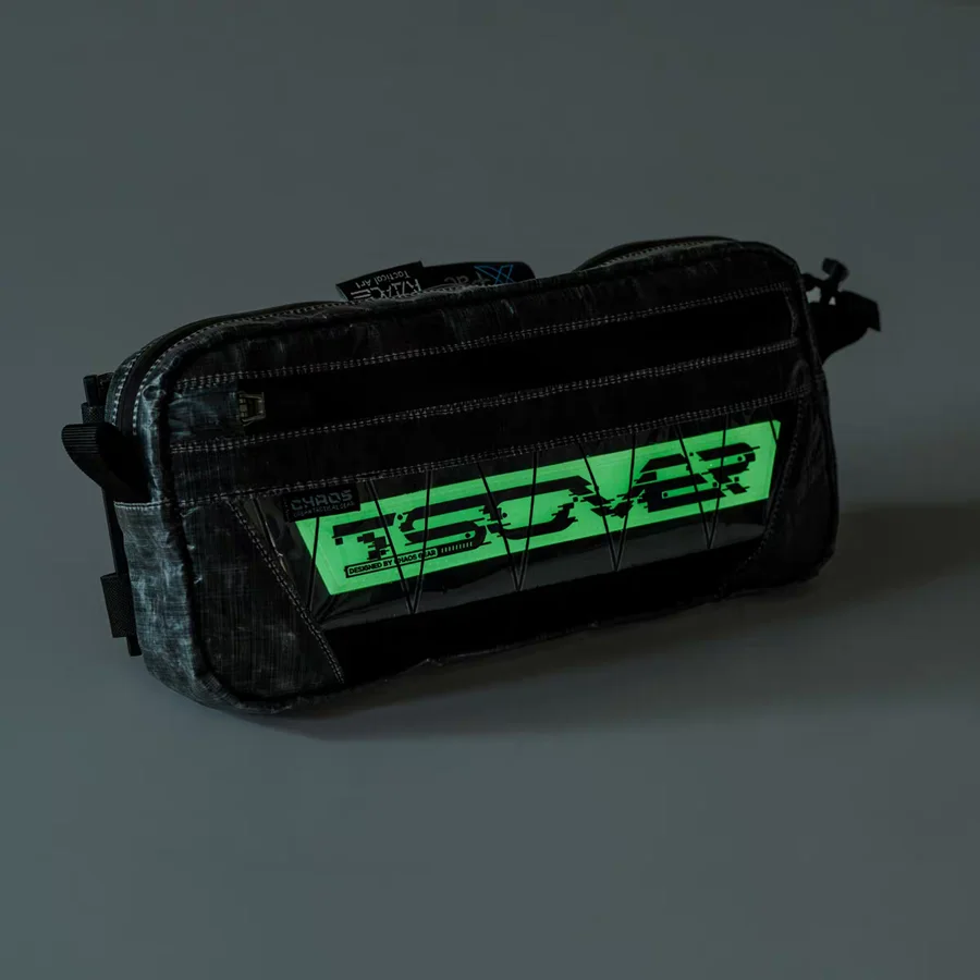 Chaos Gear BG-06 PVC Luminous Patch Heterogeneous Messenger Bag Exclusive Badge Functional Tactical Clothing Backpack Decoration