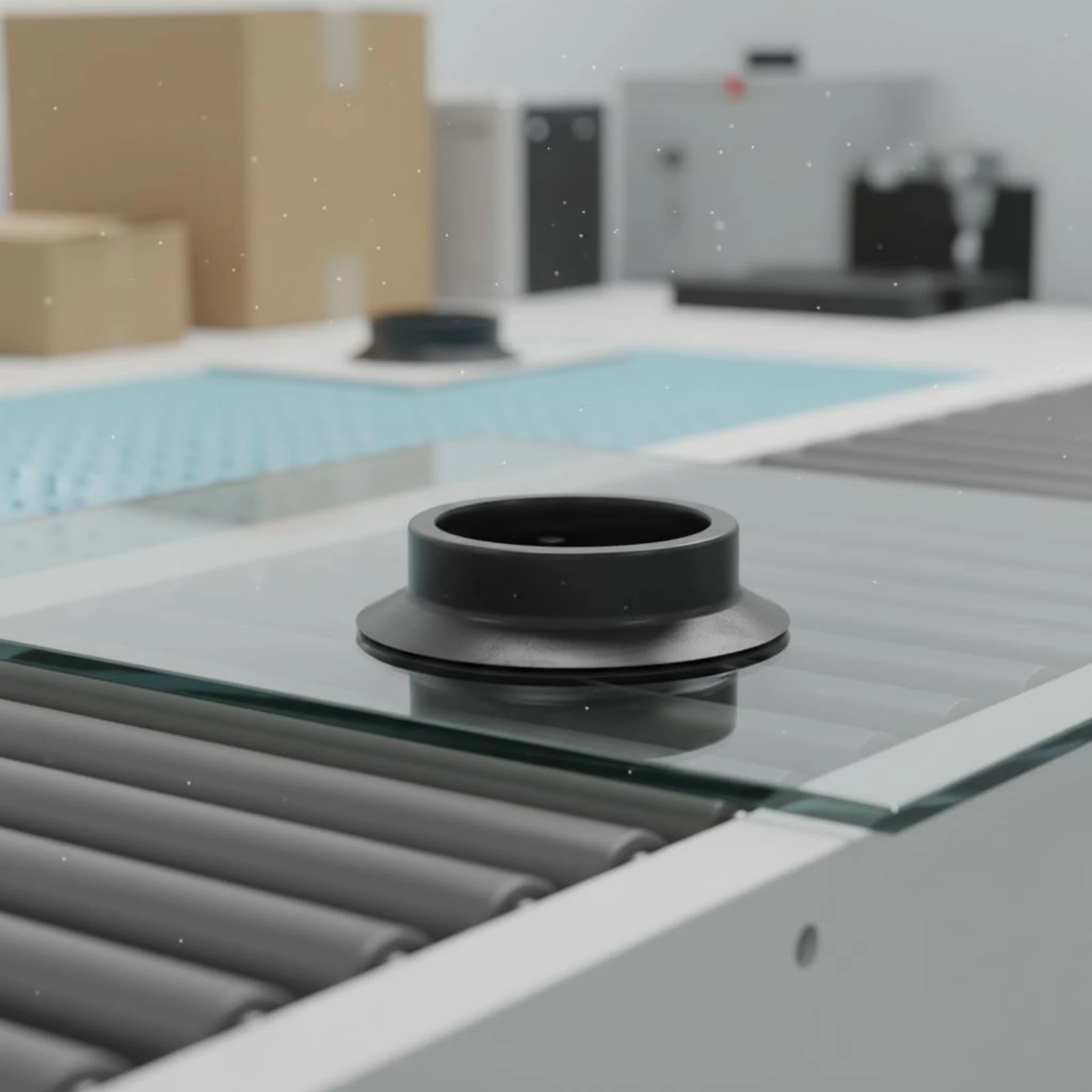 Universal Vacuum Suction Pad Flexible Swivel Vacuum Cup Industrial Part Long-Lasting for Machine Shop