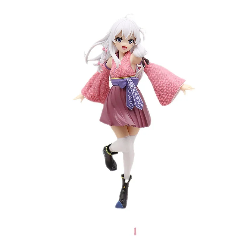 Elaina Anime Action Figure Toys for Children, The Witch'S 150.azole, Solid Figures for Boys, Women's Garage Kit, Birthday, 21cm