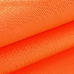 Orange Reversible Neoprene Fabric, Waterproof Jersey Clothing, Cup Lid, Laptop Case, Sewing Stretch, 2mm SRB