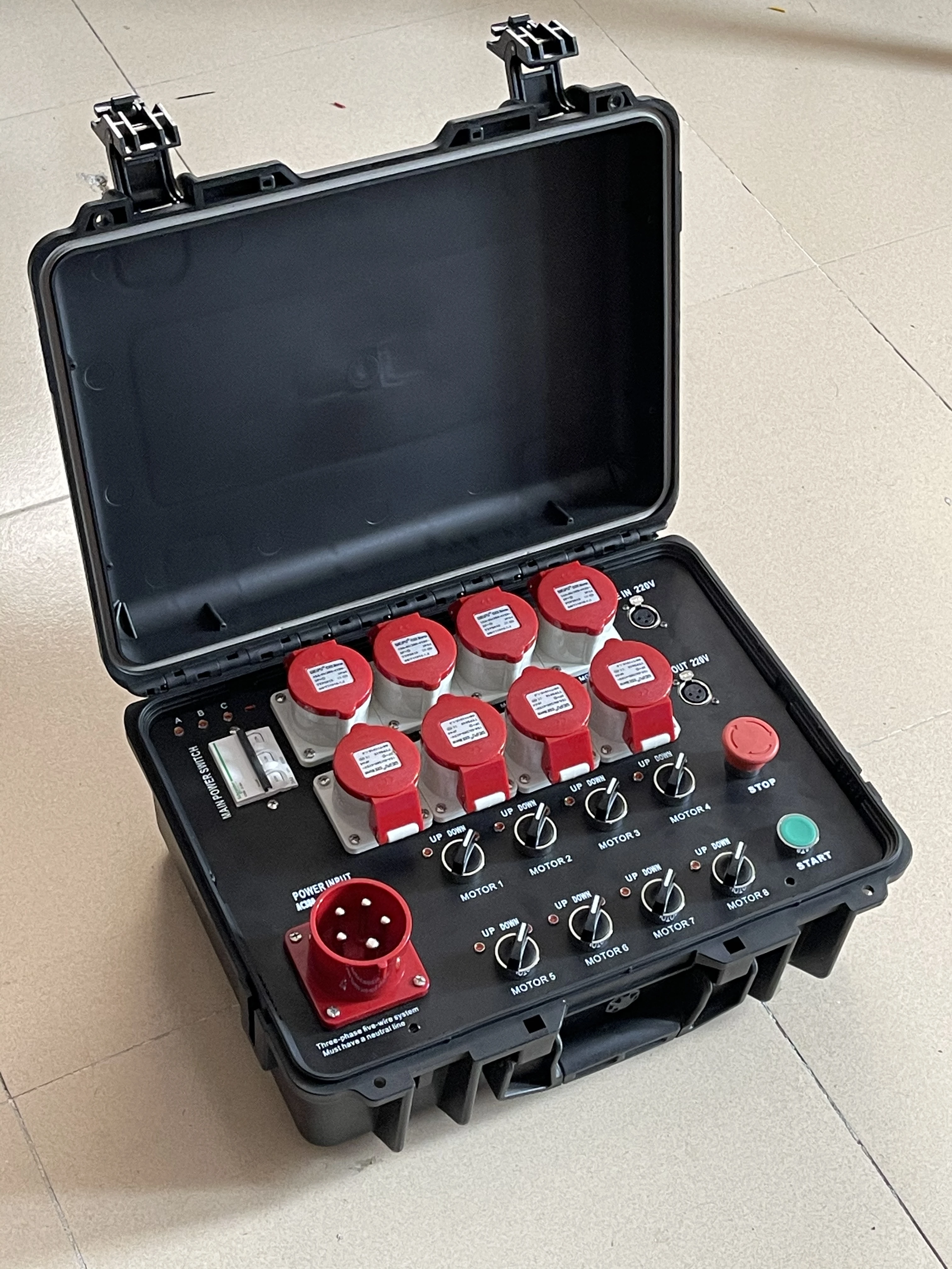 

TLF 8 Stage Truss Lifting System Electric Hoist Controller