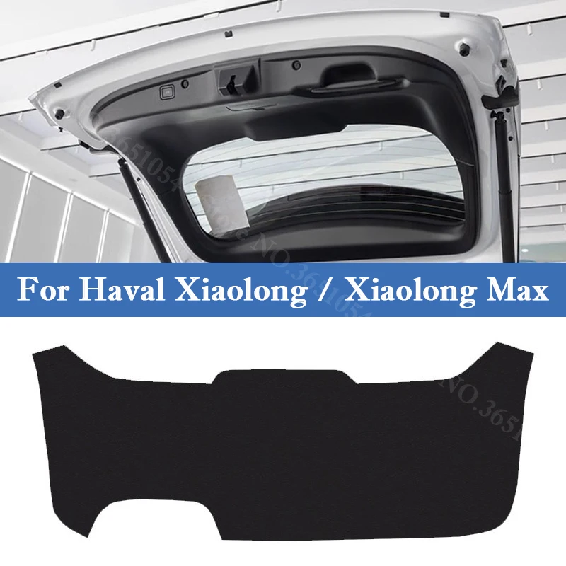 

For Haval Xiaolong Max 2023-2026 Car Trunk Door Anti Kick Pad Tailgate Protection Mat Cargo Liner Interior Decor Accessories