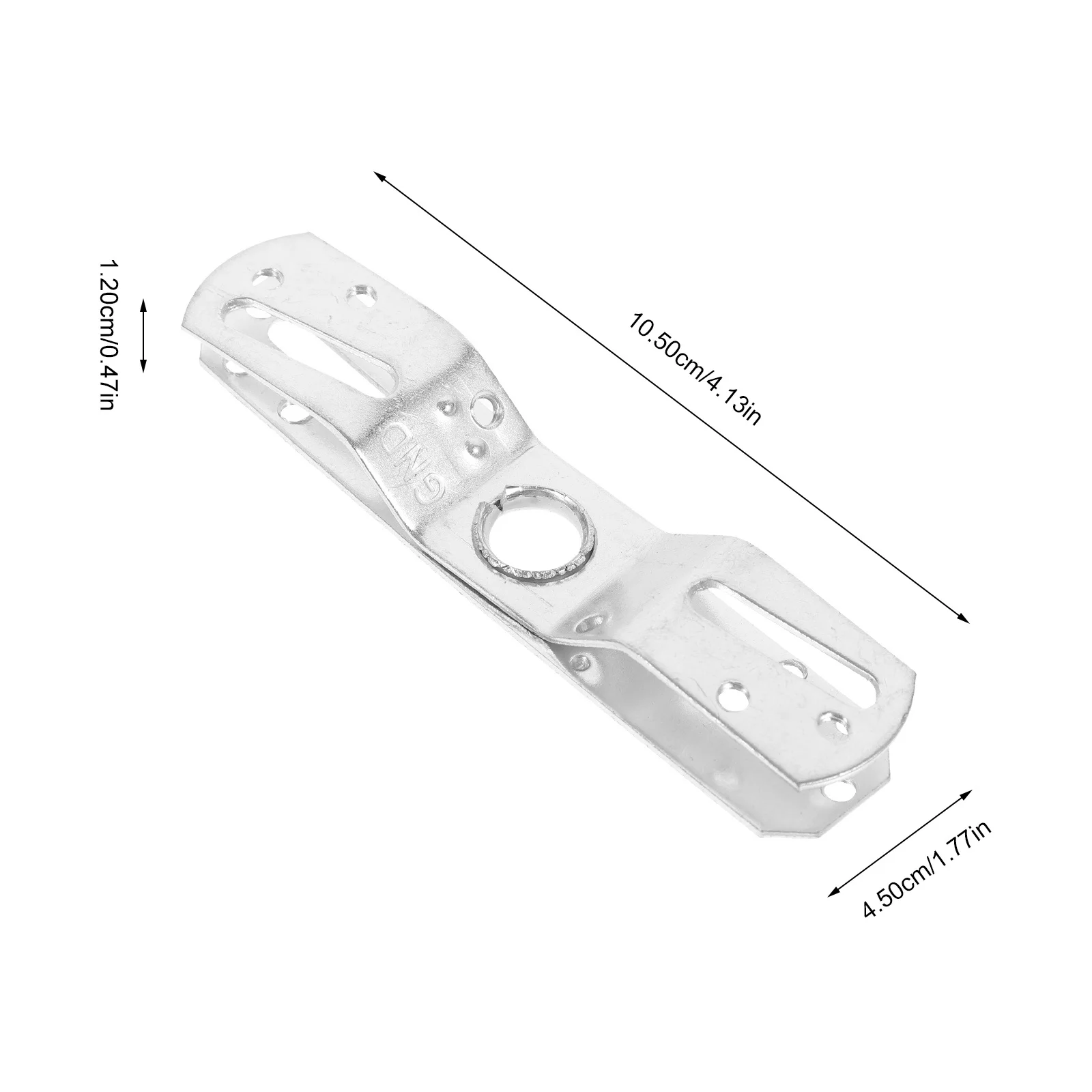 

2Sets Universal Lamp Mounting Bracket Stainless Steel Plate for Wall Ceiling Lights Light Fixture Mounting Accessories