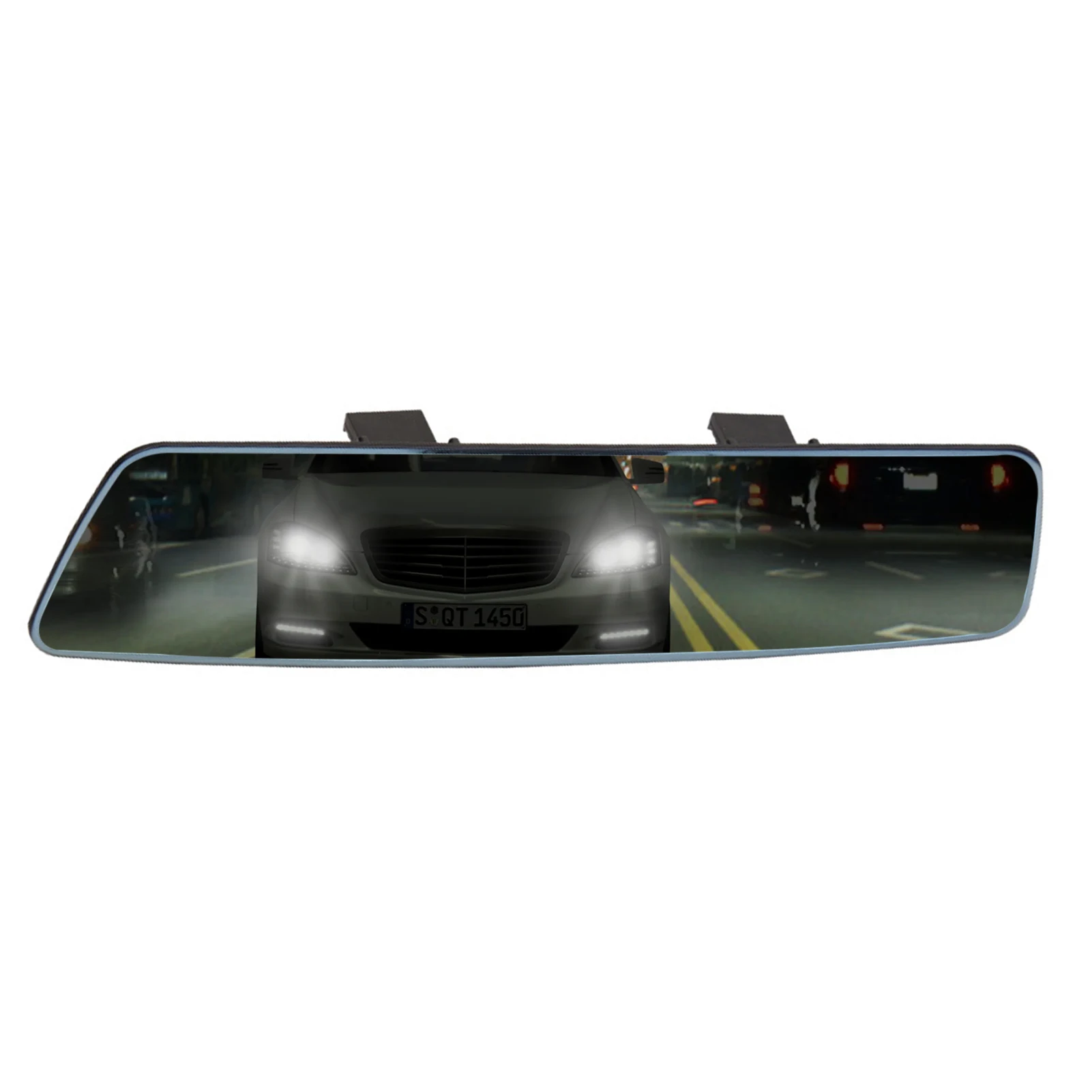 Anti-Glare Rear View Mirror Clip-On Wide Angles Rear View Mirrors Adjustable Large View Use In Car SUV Truck Detect Obstacles