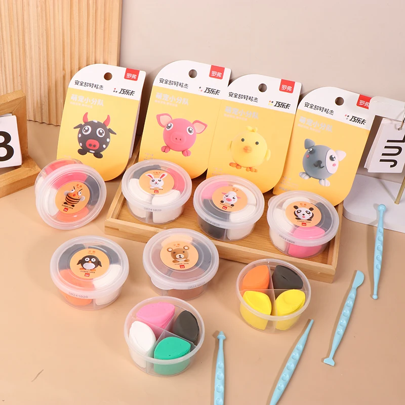 ~Air Dry Clay Kit For Kids, Creative Molding Clay Gift Kits With Tools, Super Light DIY Soft Clay Toys Gift Box Set Gifts