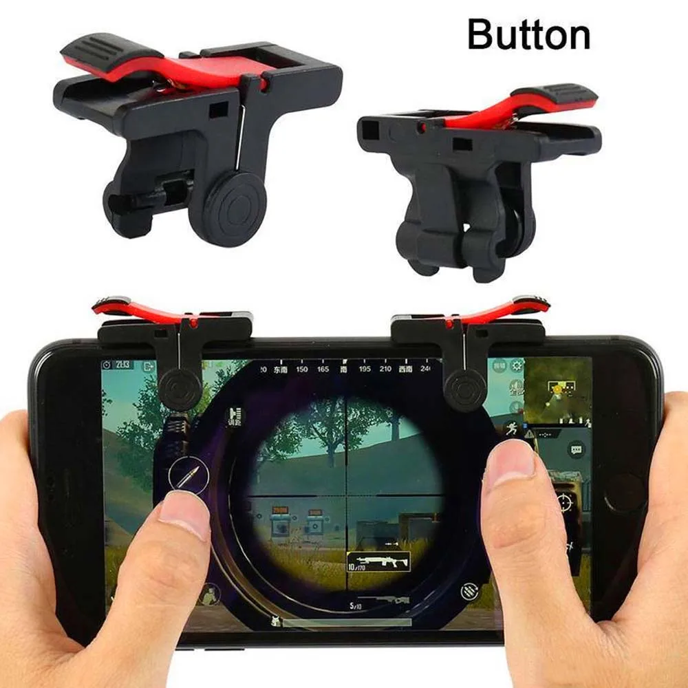 

For pubg Durable Sensitive Shoot Button L1R1 keypads Game Triggers Mobile Controller Games Accessories Game Controller Gamepad