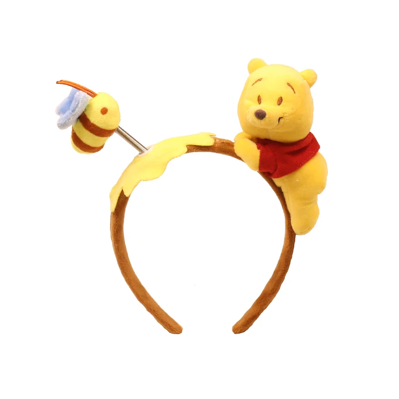 Disney pooh urso bonito ponto lotso bandana, cocar dos desenhos animados, cartão de foto de evento de desempenho, presente de aniversário