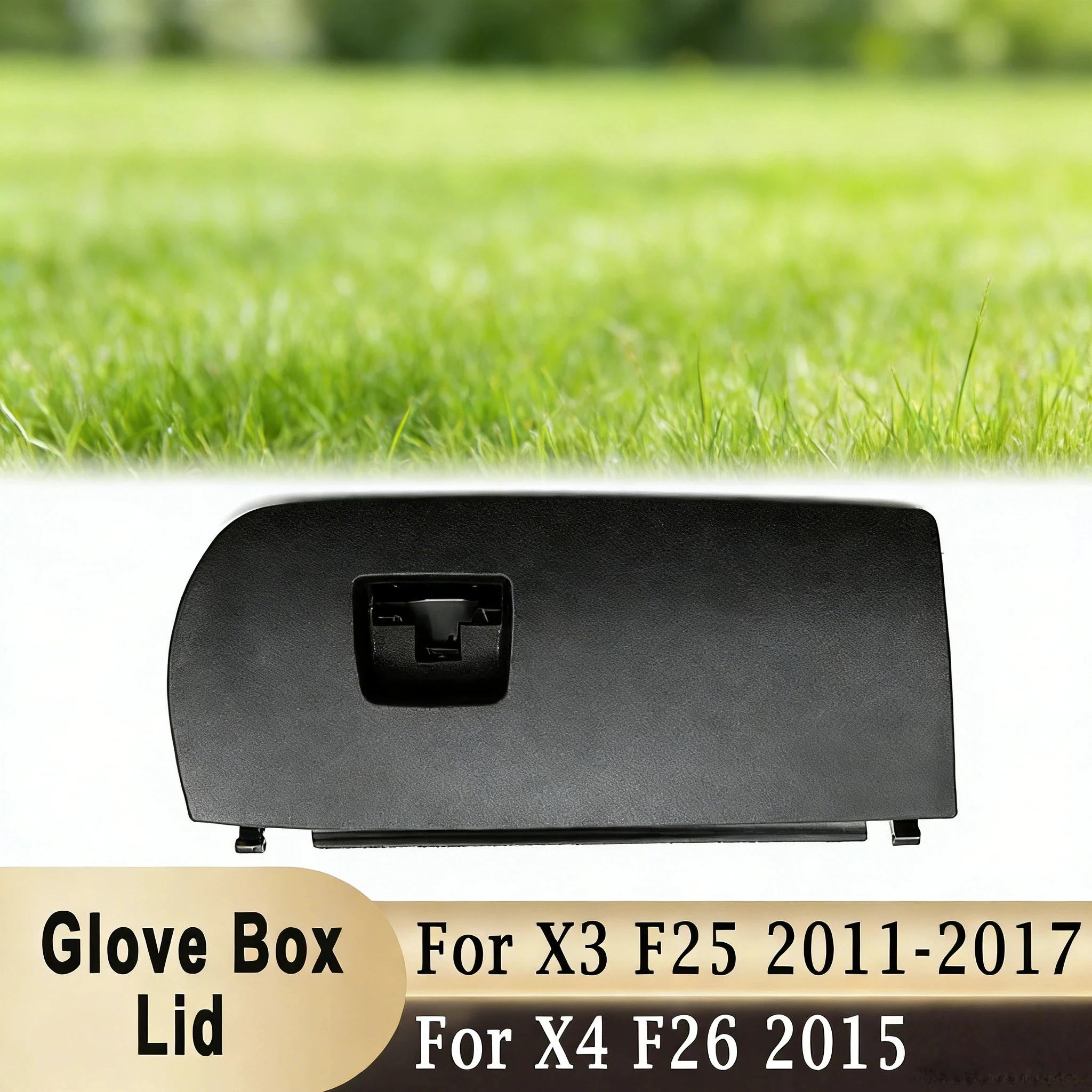 

Front Passenger Side Glove Box Lid Door Latch Cover for BMW X3 F25 2011- 2017 X4 F26 2015-2018 Interior Replacement 51166839000
